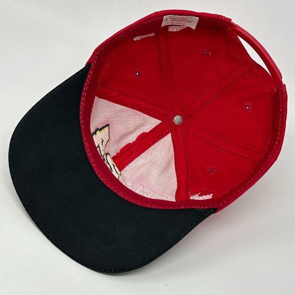 Vintage 90s NASCAR Jeff Gordon Hat Baseball Cap 1995 Winston Cup Snapback Red - Picture 4 of 11